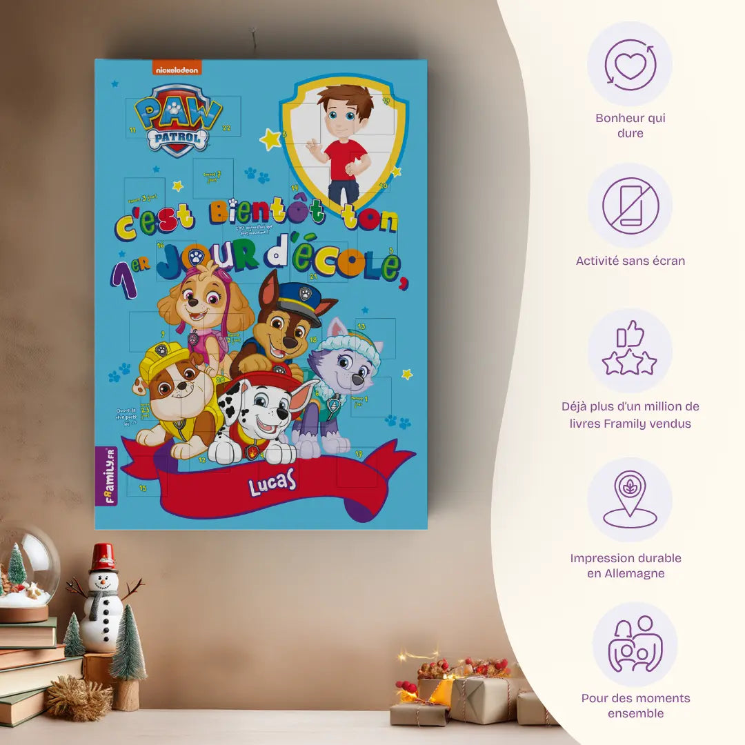 Avantages: Bonheur qui dure, Activité sans écran, Déjà plus d’un million de livres Framily vendus, Impression durable en Allemagne, Pour des moments ensemble