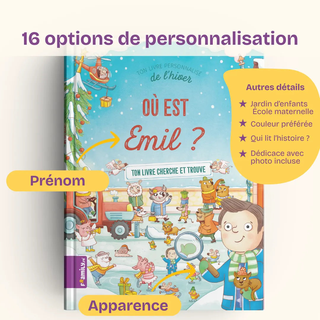 Ton livre cherche et trouve de l'hiver