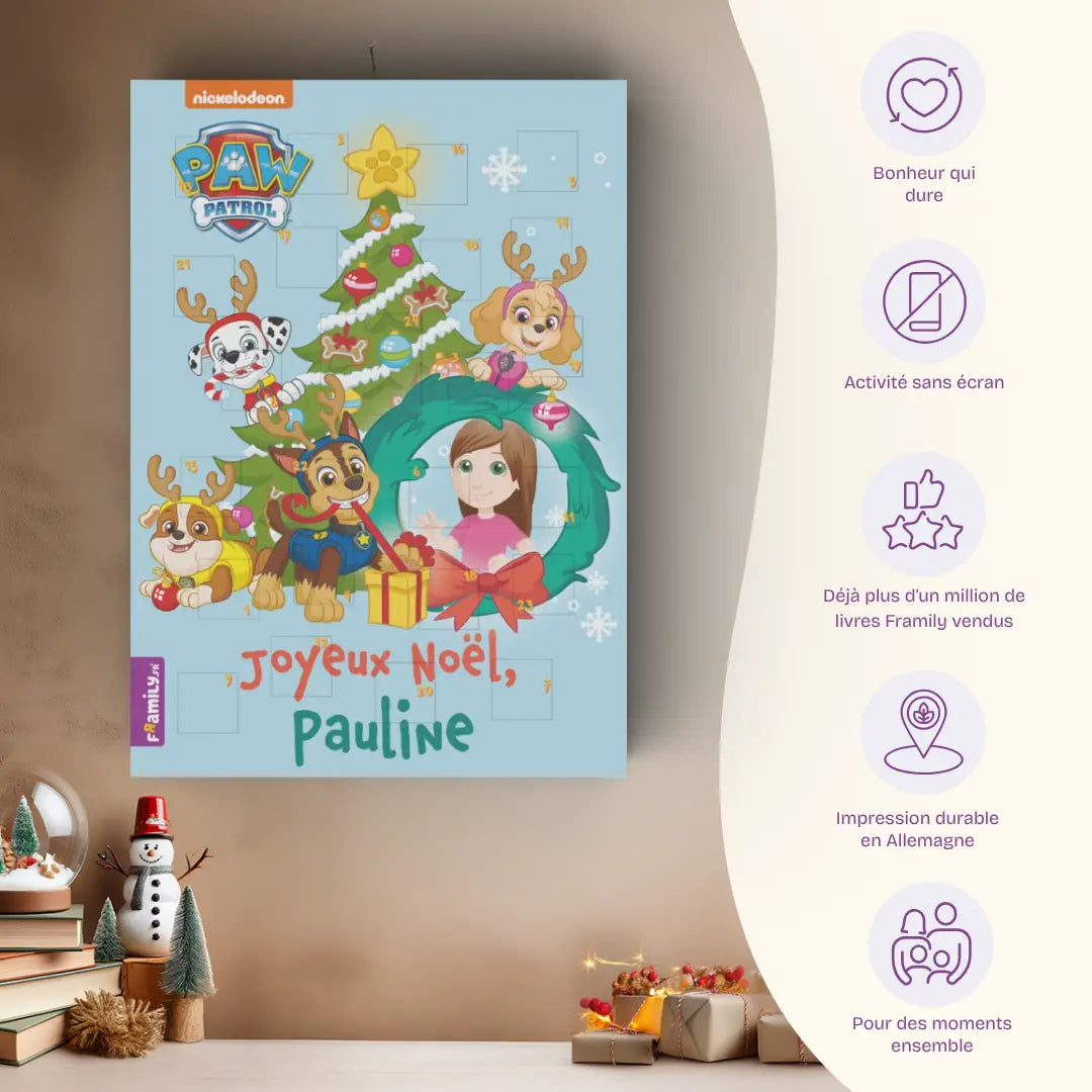 Avantages: Bonheur qui dure, Activité sans écran, Déjà plus d’un million de livres Framily vendus, Impression durable en Allemagne, Pour des moments ensemble